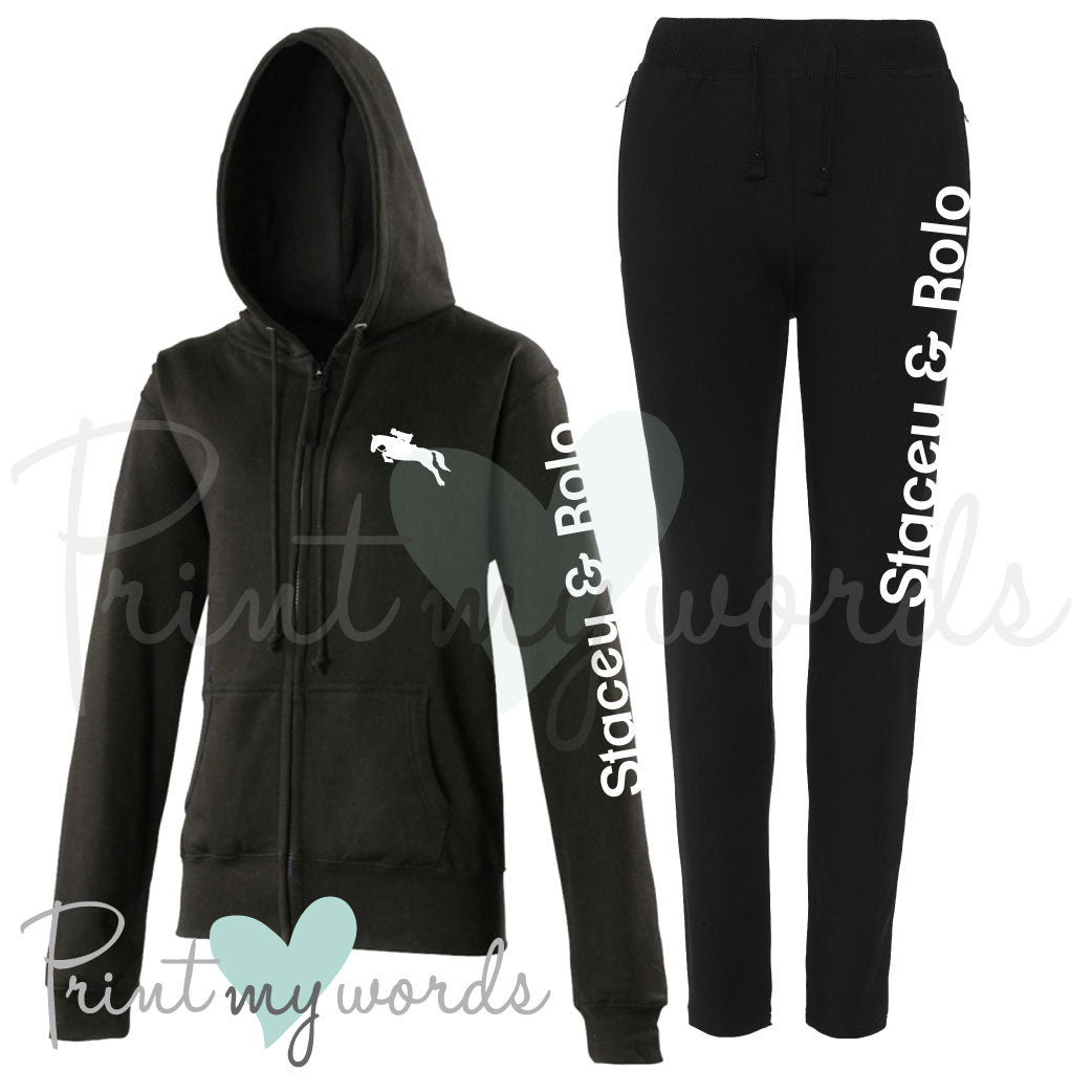 Personalised tracksuit womens on sale