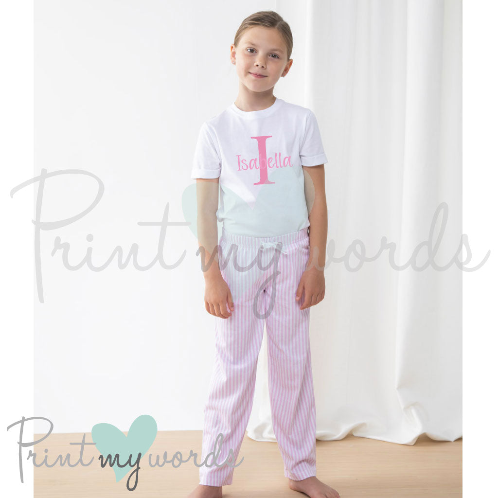 Personalised discount pyjamas cheap