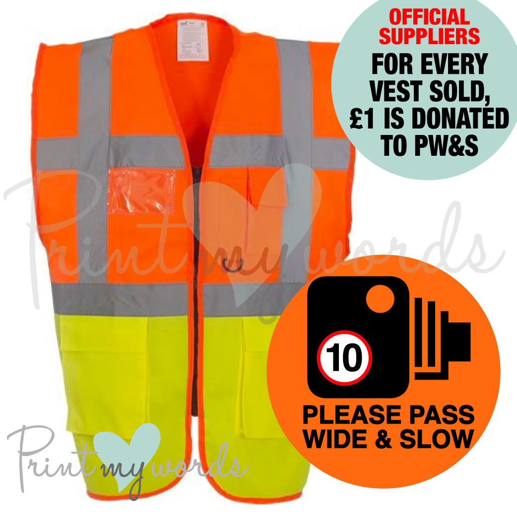 High Visibility Hi Vis Equestrian Reflective Vest Tabard Waistcoat