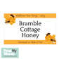 Personalised Honey Jar Labels Sticky Self Adhesive Honey Bee Stickers - Banner Design x12