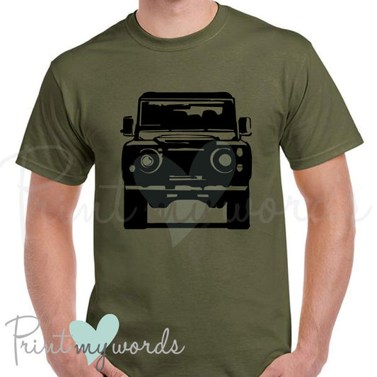 Rugged Classic Off Road Land Rover Defender T-Shirt