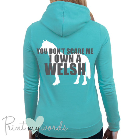 (Unisex Small) I Own A Welsh Funny Equestrian Hoodie