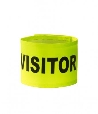 Hi Vis Arm Band - WRITE YOUR OWN MESSAGE