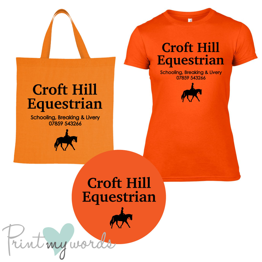 'Bexley' Ladies Personalised Matching Equestrian Set - Business Design