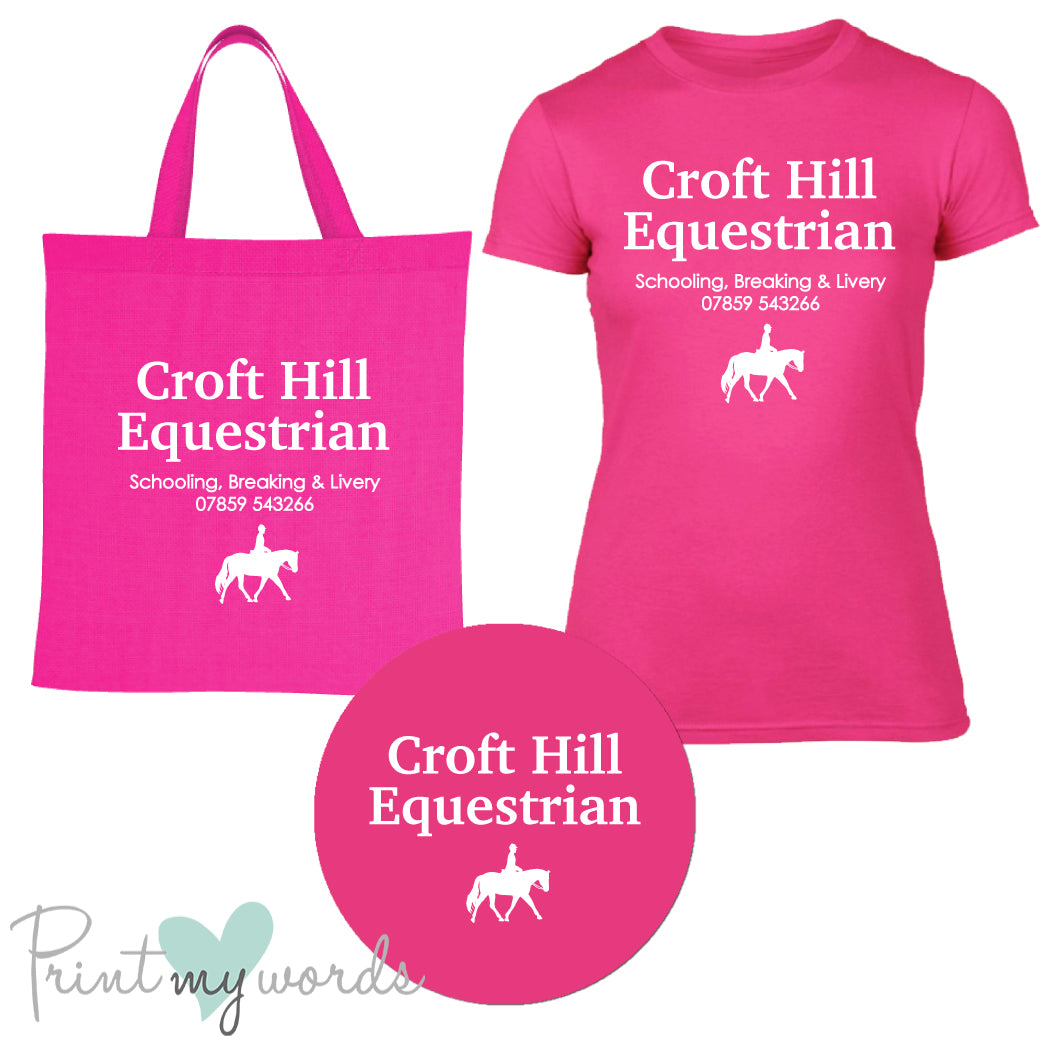 'Bexley' Ladies Personalised Matching Equestrian Set - Business Design