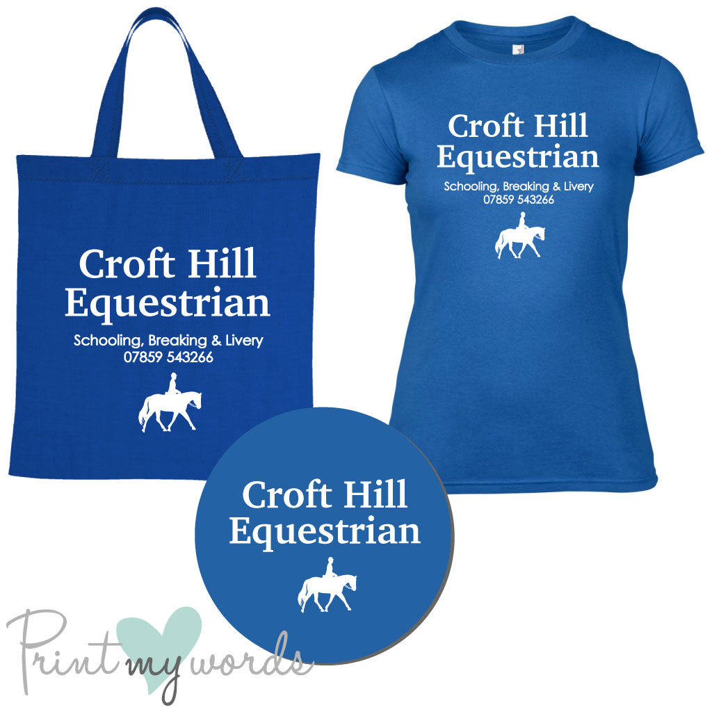 'Bexley' Ladies Personalised Matching Equestrian Set - Business Design