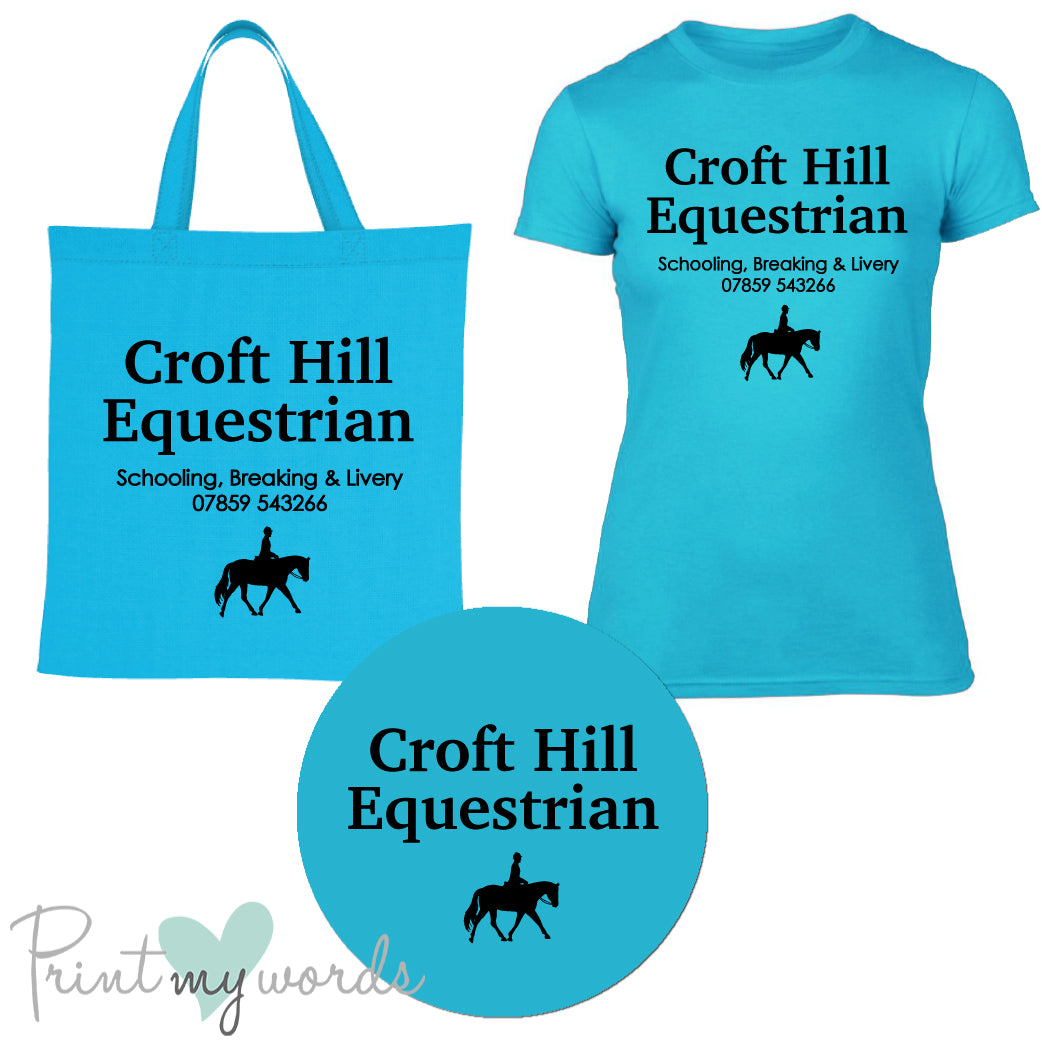 'Bexley' Ladies Personalised Matching Equestrian Set - Business Design