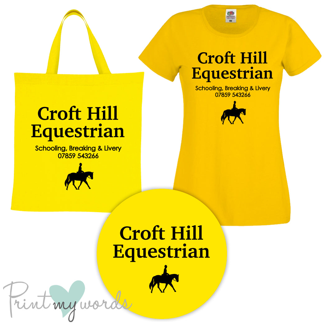 'Bexley' Ladies Personalised Matching Equestrian Set - Business Design