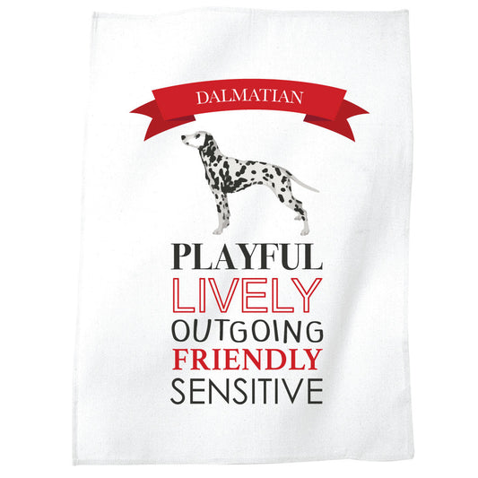 Dalmatian Dog Tea Towel