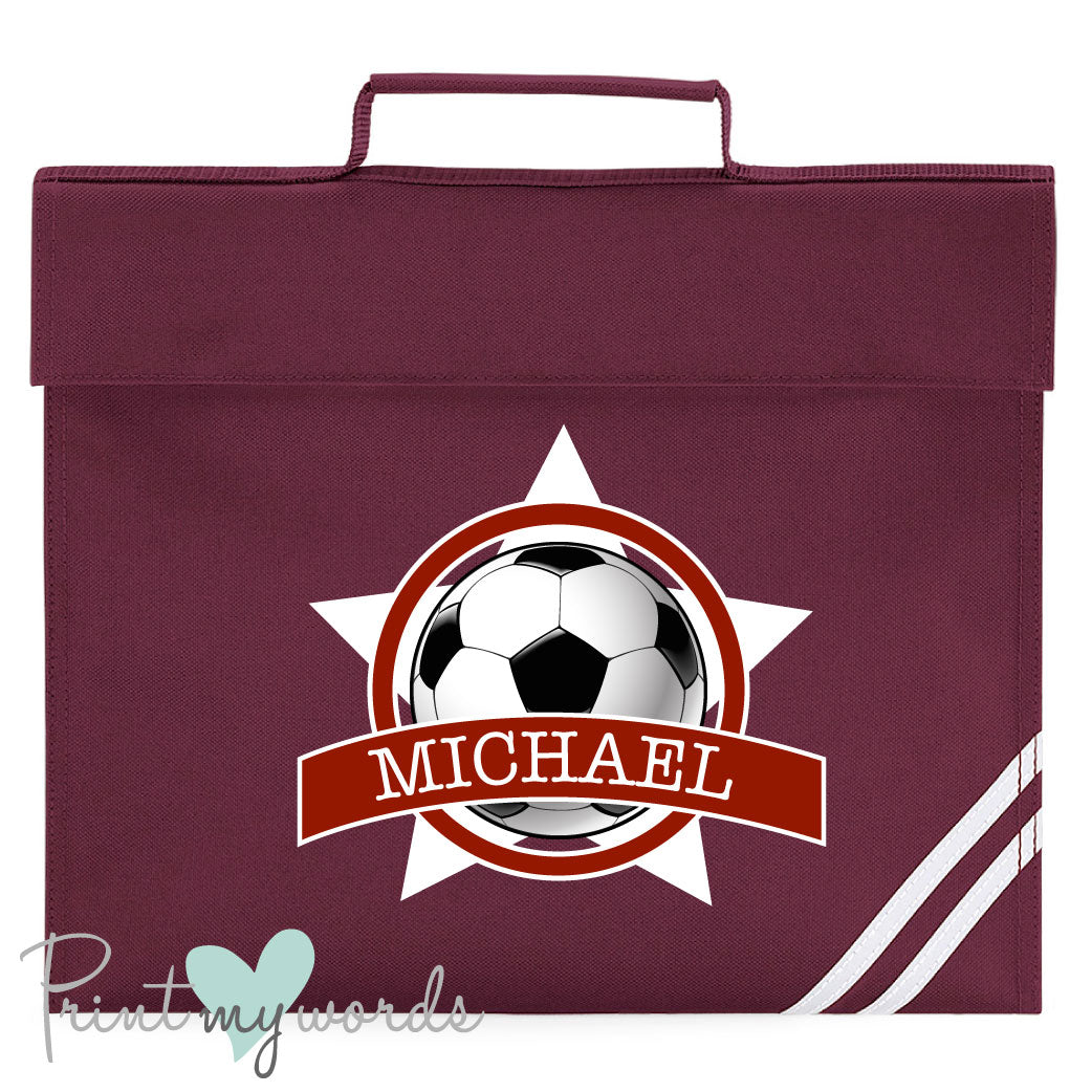 Football clearance book bags