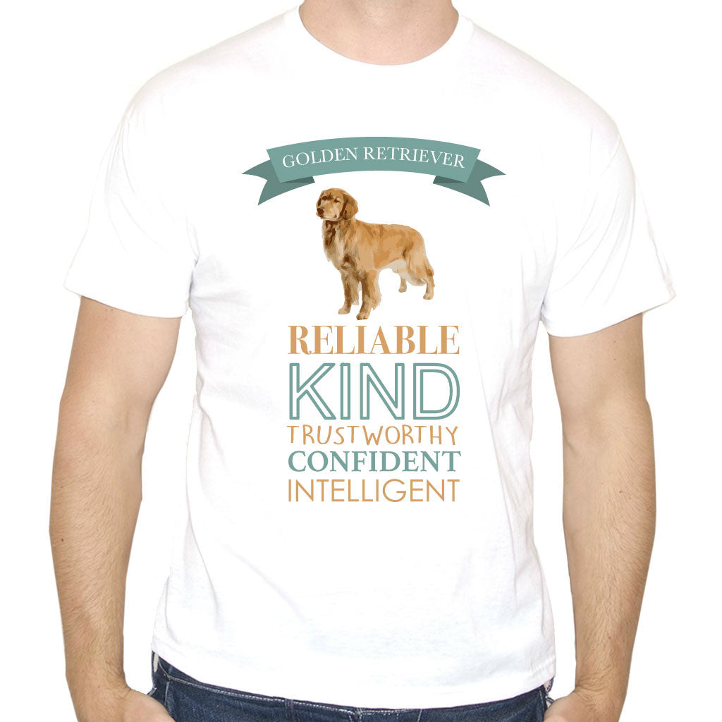 Men's Golden Retriever Dog Breed T-Shirt