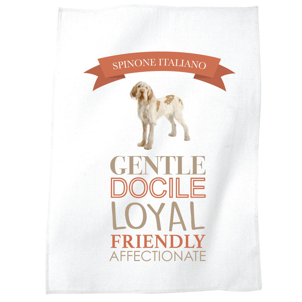 Spinone Italiano Dog Tea Towel