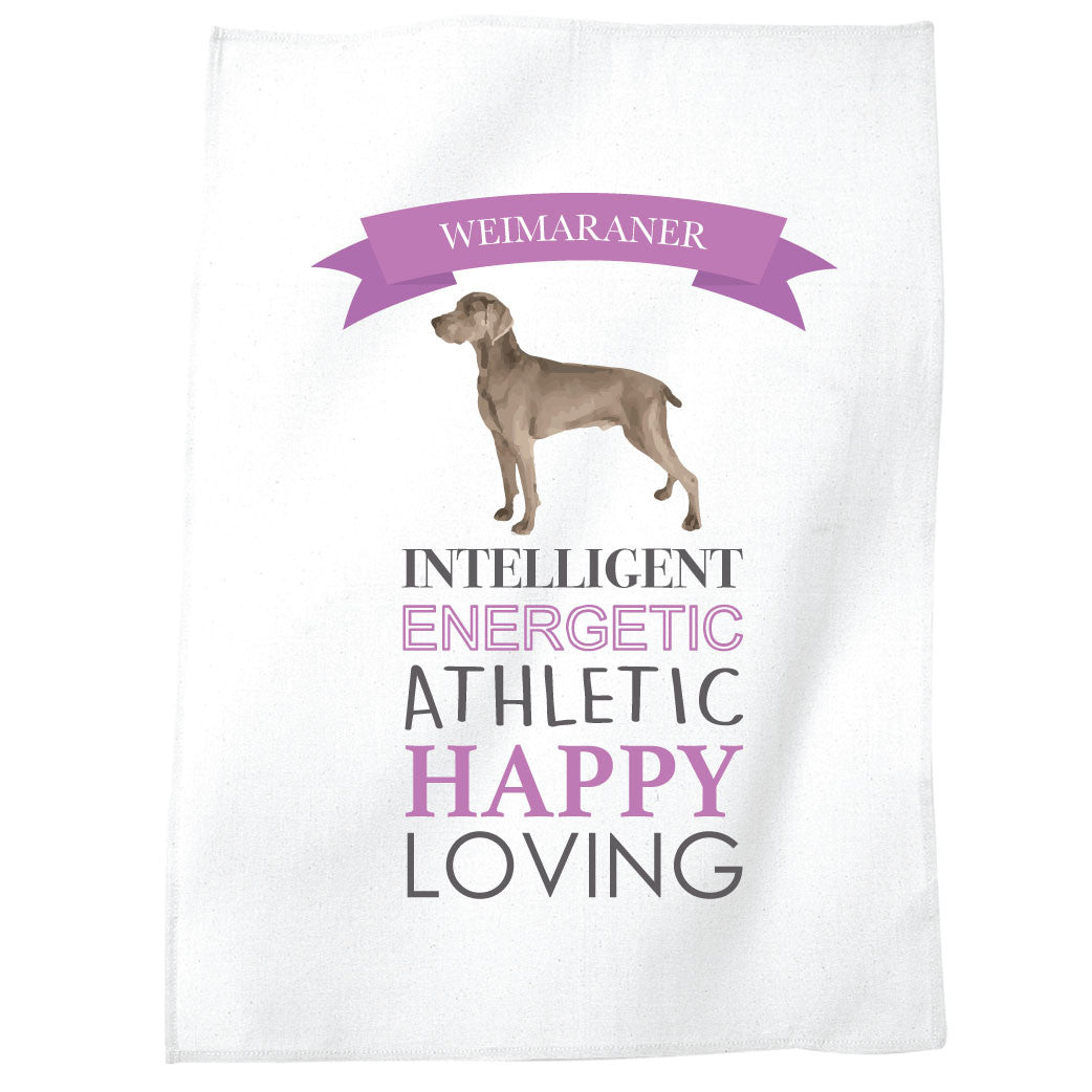 Weimaraner Dog Tea Towel