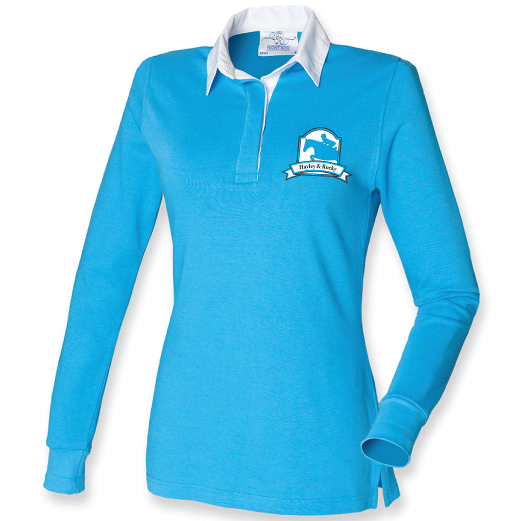 Ladies Long Sleeve Personalised Equestrian Shirt