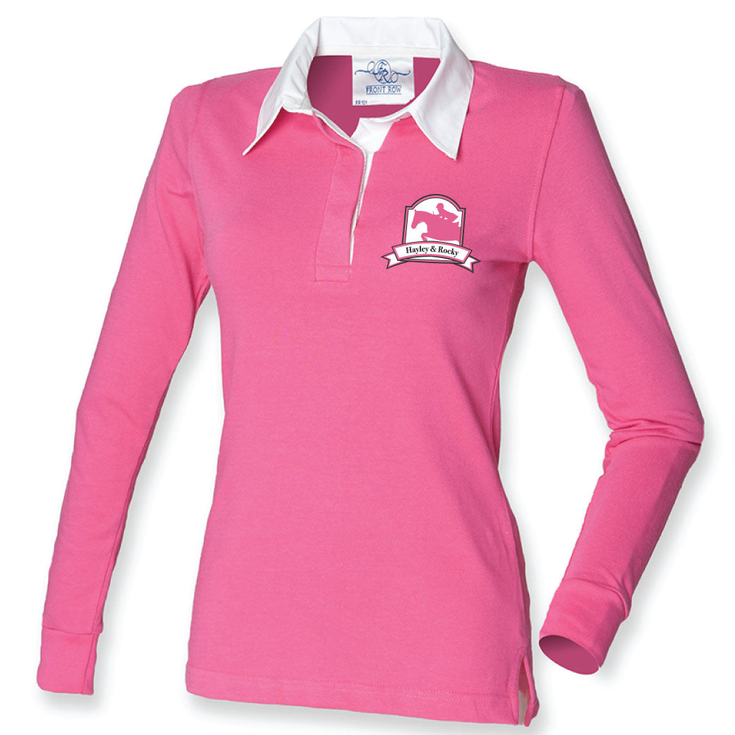 Ladies Long Sleeve Personalised Equestrian Shirt