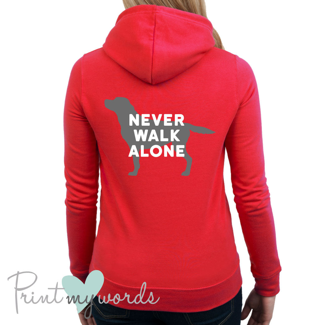 Never walk best sale alone dog sweatshirt