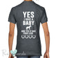 Yes I Have A Baby Funny Equestrian Polo Shirt