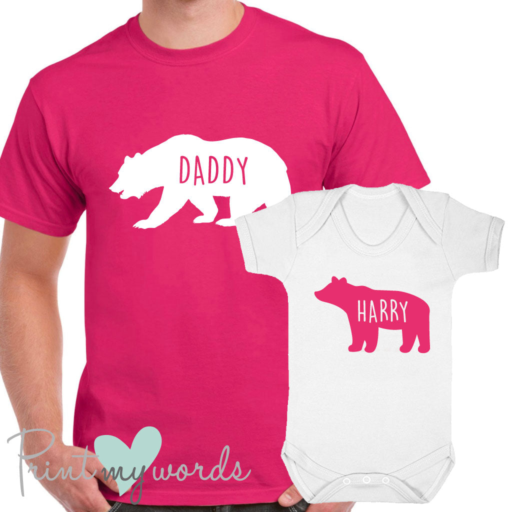 Dad and baby t best sale shirts uk