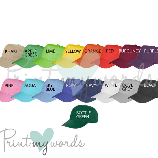 Ladies Personalised Business Equestrian Cap