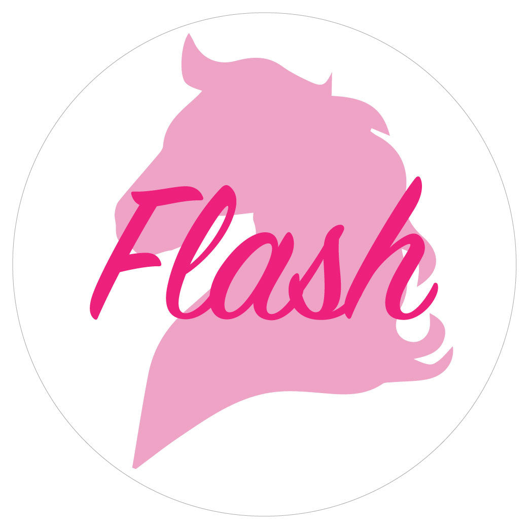 Personalised Horse Head Stickers - Pack of 10.