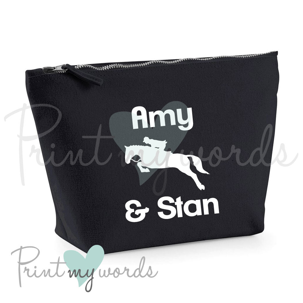 Personalised Jumping Plaiting Bands Pouch