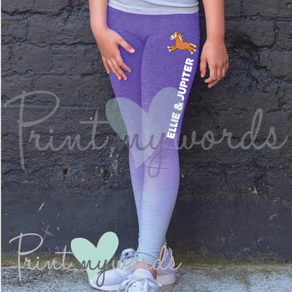 Children's Personalised Everyday Mucker Leggings - Plodders Design