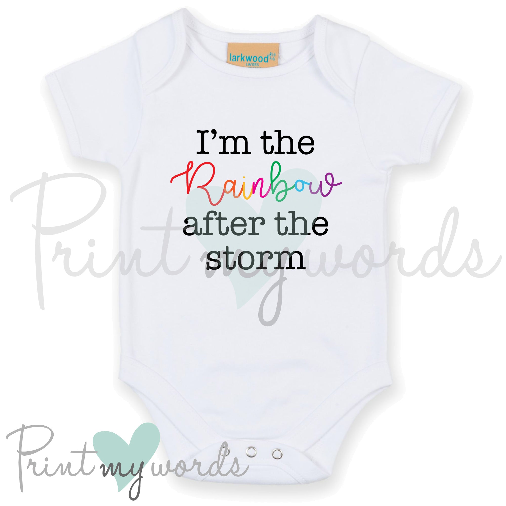 Rainbow 2024 vest baby