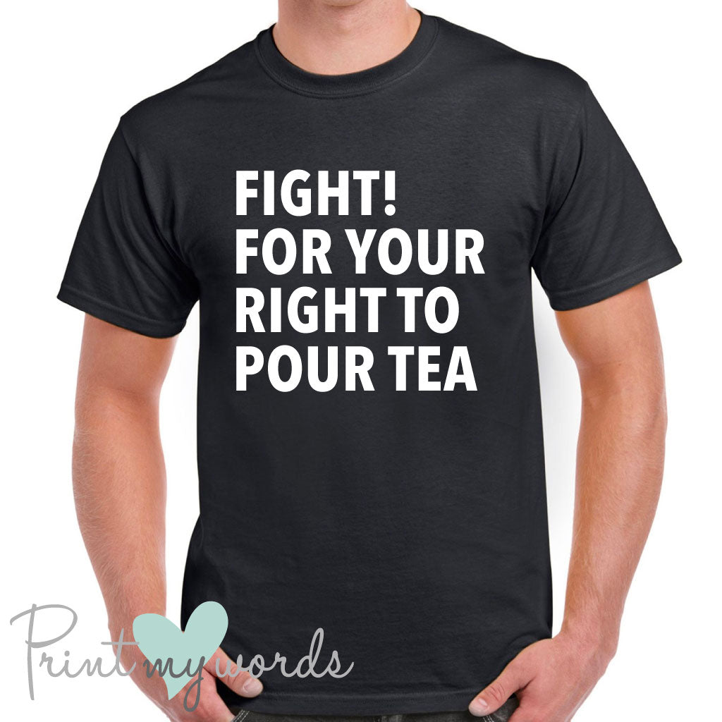 Men's Pour Tea Funny T-Shirt