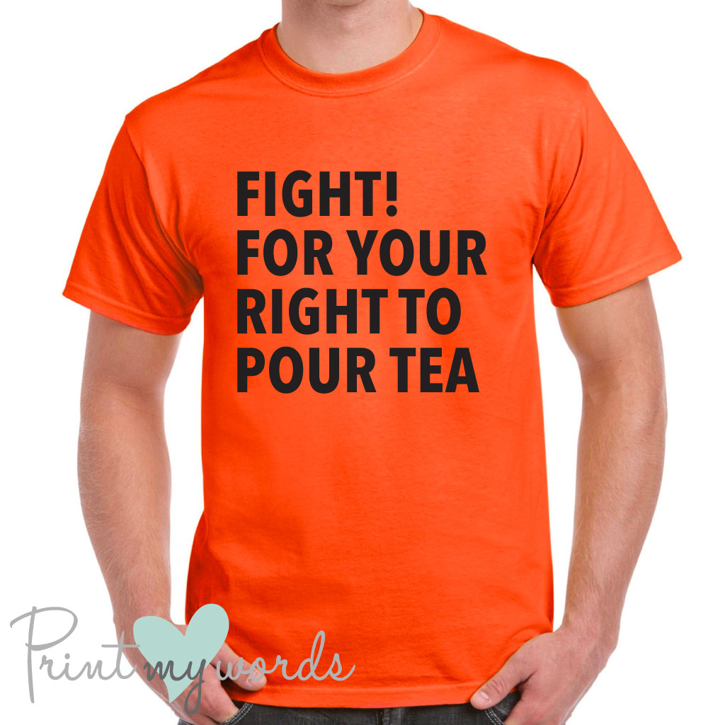 Men's Pour Tea Funny T-Shirt