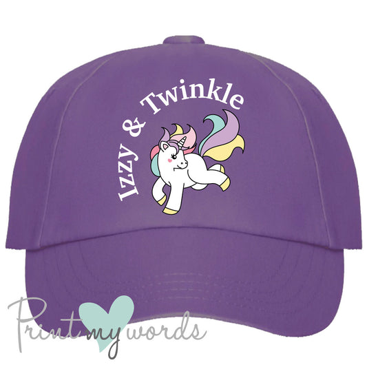 Ladies Personalised Unicorn Equestrian Cap